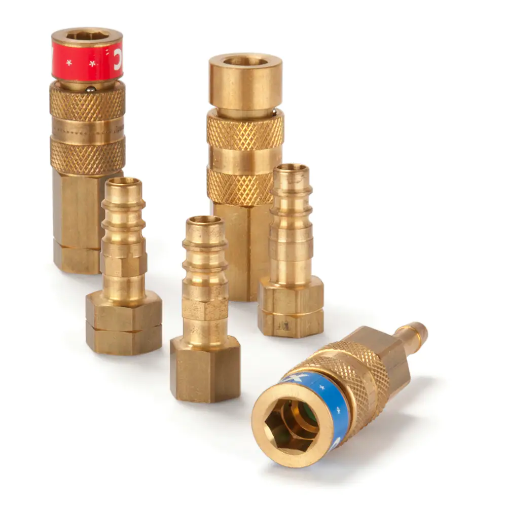 派克65-67 系列，帶標(biāo)識系統(tǒng)的快換，專為燃?xì)庖约把鯕鈶?yīng)用而設(shè)計(jì)