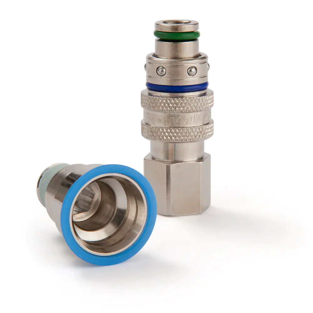 派克608/612系列快換接頭，符合法國標準結構